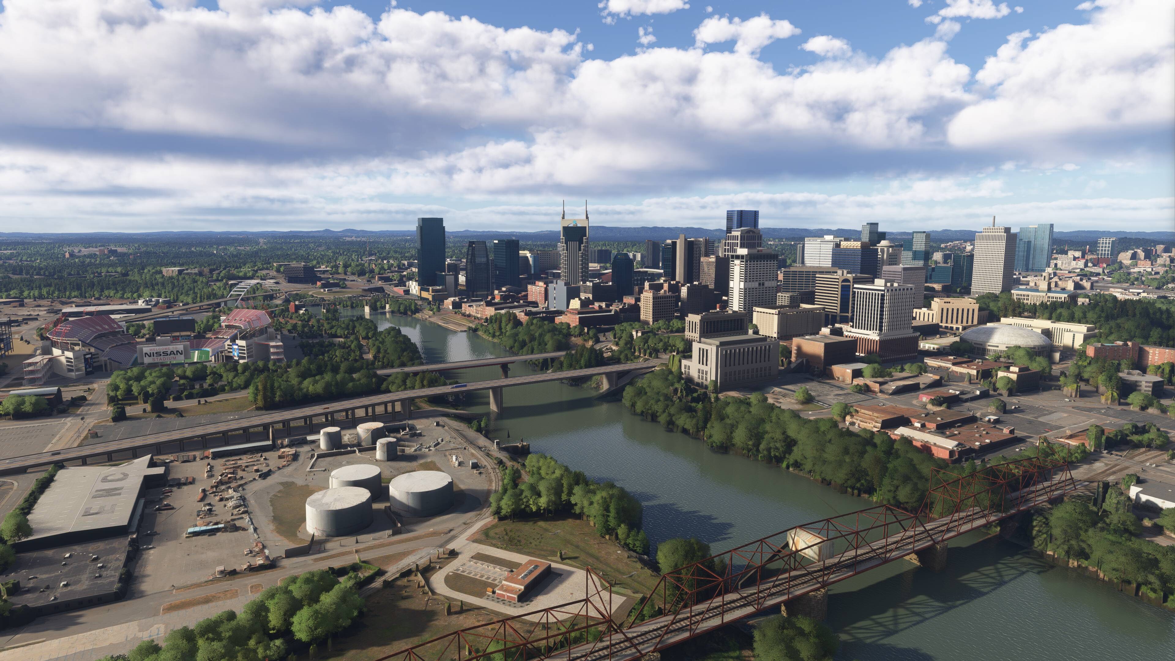 Dfflyer Direct Nashville City - Microsoft Flight Simulator