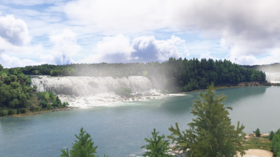 Cli4D Designs Niagara Falls - Microsoft Flight Simulator 2024 screenshot