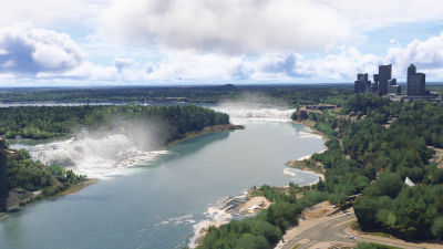 Cli4D Designs Niagara Falls - Microsoft Flight Simulator 2024 screenshot