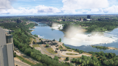 Cli4D Designs Niagara Falls - Microsoft Flight Simulator 2024 screenshot