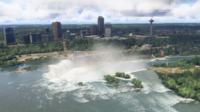 Cli4D Designs Niagara Falls - Microsoft Flight Simulator 2024 screenshot