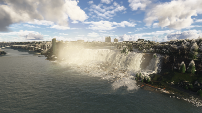 Cli4D Designs Niagara Falls - Microsoft Flight Simulator 2024 screenshot