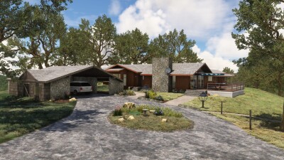 CA21 Limberlost Ranch - Microsoft Flight Simulator screenshot
