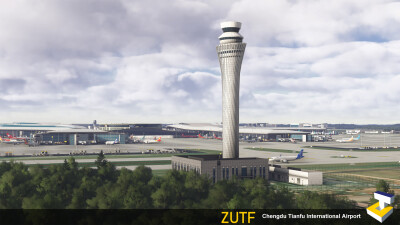 ZUTF Chengdu Tianfu International Airport - Microsoft Flight Simulator screenshot