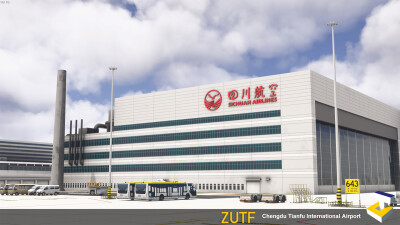 ZUTF Chengdu Tianfu International Airport - Microsoft Flight Simulator screenshot
