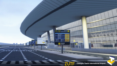 ZUTF Chengdu Tianfu International Airport - Microsoft Flight Simulator screenshot