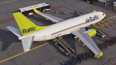 CSS 737-300 - Microsoft Flight Simulator screenshot