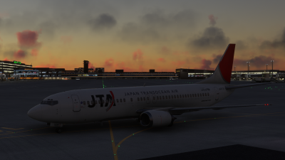 CSS 737-400 - Microsoft Flight Simulator screenshot