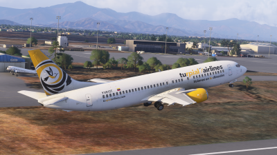 CSS 737-400 - Microsoft Flight Simulator screenshot