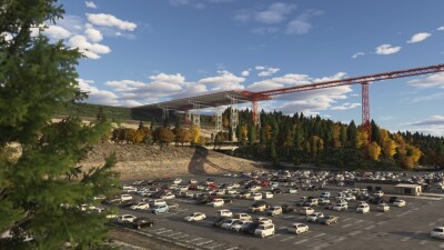 RJOA Hiroshima Airport - Microsoft Flight Simulator screenshot