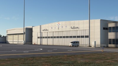 RJOA Hiroshima Airport - Microsoft Flight Simulator screenshot