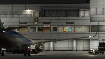 RJOA Hiroshima Airport - Microsoft Flight Simulator screenshot