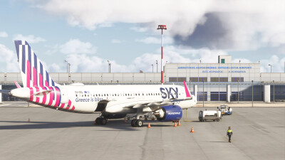 LGST Sitia Airport - Microsoft Flight Simulator screenshot