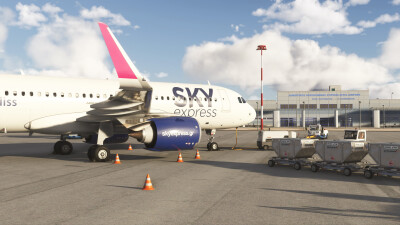 LGST Sitia Airport - Microsoft Flight Simulator screenshot