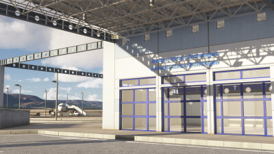 LGST Sitia Airport - Microsoft Flight Simulator screenshot