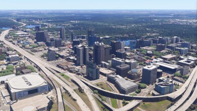 Dfflyer Direct Orlando City - Microsoft Flight Simulator screenshot