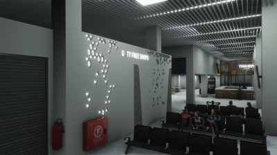 LGMK Mykonos Airport (by 29Palms) - Microsoft Flight Simulator 2024 screenshot