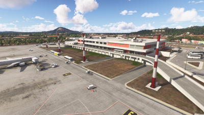 LGZA Zakynthos Dionysios Solomos Airport - Microsoft Flight Simulator 2024 screenshot