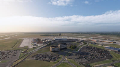 LHBP Budapest Airport - Microsoft Flight Simulator 2024 screenshot