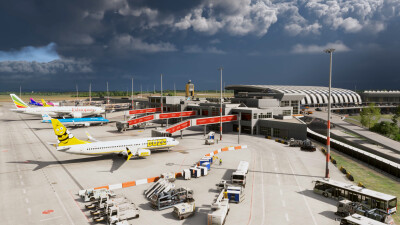 LHBP Budapest Airport - Microsoft Flight Simulator 2024 screenshot