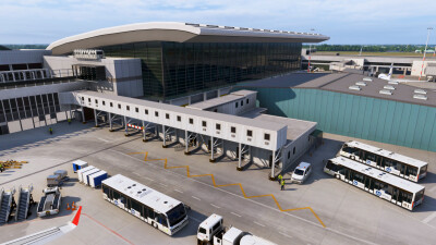 LHBP Budapest Airport - Microsoft Flight Simulator 2024 screenshot