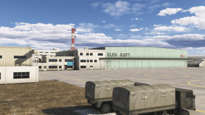 RJFT Kumamoto Airport - Microsoft Flight Simulator screenshot