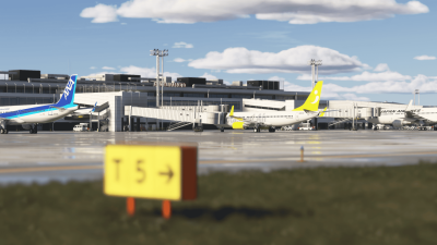 RJFT Kumamoto Airport - Microsoft Flight Simulator screenshot