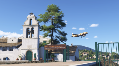 LGKR Corfu International Airport - Microsoft Flight Simulator 2024 screenshot
