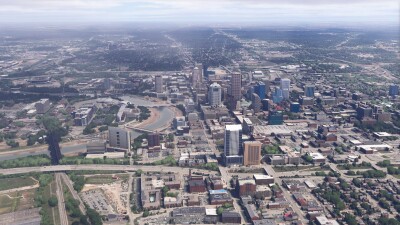 Dfflyer Direct Columbus City - Microsoft Flight Simulator screenshot