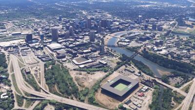 Dfflyer Direct Columbus City - Microsoft Flight Simulator screenshot