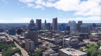 Dfflyer Direct Columbus City - Microsoft Flight Simulator screenshot