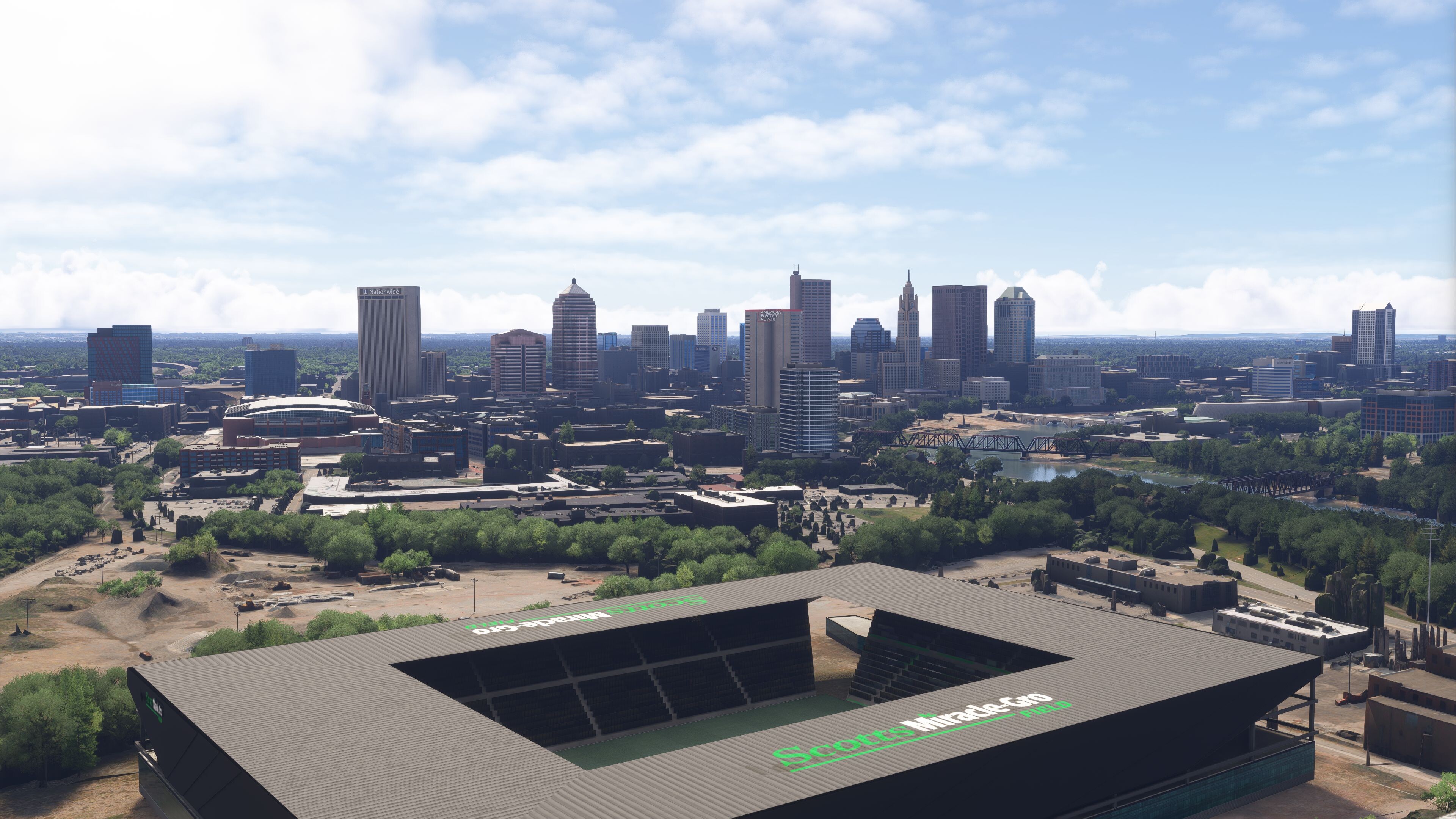 Dfflyer Direct Columbus City - Microsoft Flight Simulator