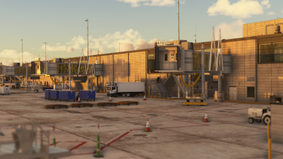 KMCI Kansas City International Airport - Microsoft Flight Simulator screenshot