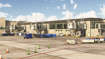 KMCI Kansas City International Airport - Microsoft Flight Simulator screenshot
