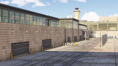 KMCI Kansas City International Airport - Microsoft Flight Simulator screenshot