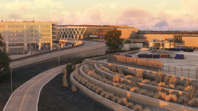 KMCI Kansas City International Airport - Microsoft Flight Simulator screenshot