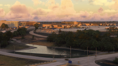KMCI Kansas City International Airport - Microsoft Flight Simulator screenshot