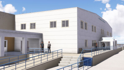 LGKY Kalymnos Airport - Microsoft Flight Simulator screenshot