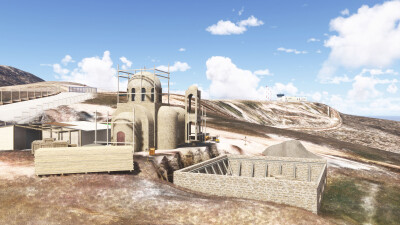 LGKY Kalymnos Airport - Microsoft Flight Simulator screenshot