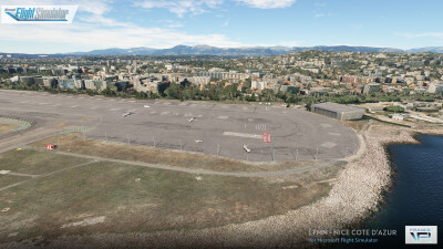 LFMN Nice Cote d'Azur Airport - Microsoft Flight Simulator screenshot