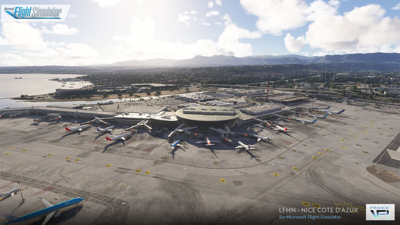 LFMN Nice Cote d'Azur Airport - Microsoft Flight Simulator