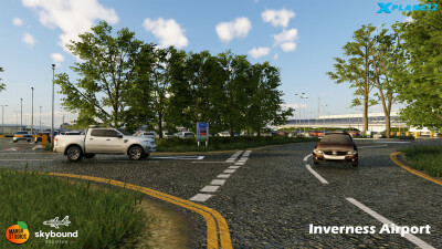 EGPE Inverness Airport - X-Plane 12 screenshot