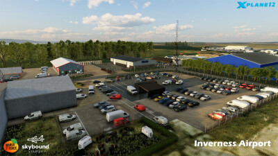 EGPE Inverness Airport - X-Plane 12 screenshot