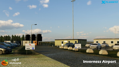 EGPE Inverness Airport - X-Plane 12 screenshot