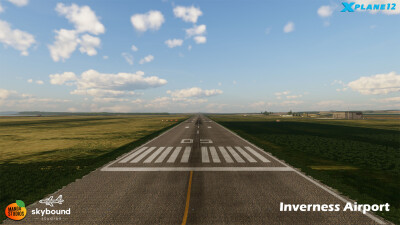 EGPE Inverness Airport - X-Plane 12 screenshot