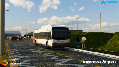 EGPE Inverness Airport - X-Plane 12 screenshot
