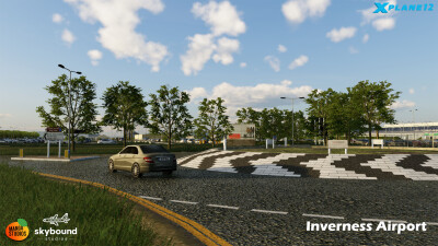 EGPE Inverness Airport - X-Plane 12 screenshot