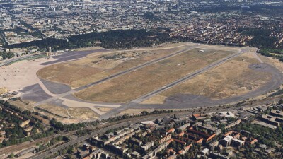 EDDI Sundownersim 1970s Berlin Tempelhof Airport - Microsoft Flight Simulator 2024 screenshot