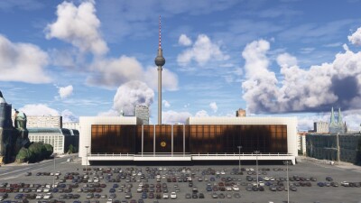 EDDI Sundownersim 1970s Berlin Tempelhof Airport - Microsoft Flight Simulator 2024 screenshot