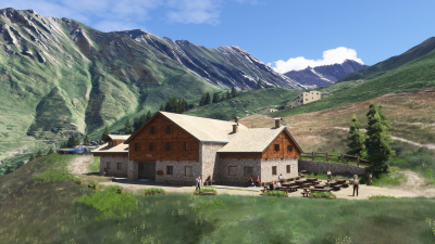 Cli4D Designs Chamonix and Aosta Valley Huts and Helipads - Microsoft Flight Simulator 2024 screenshot